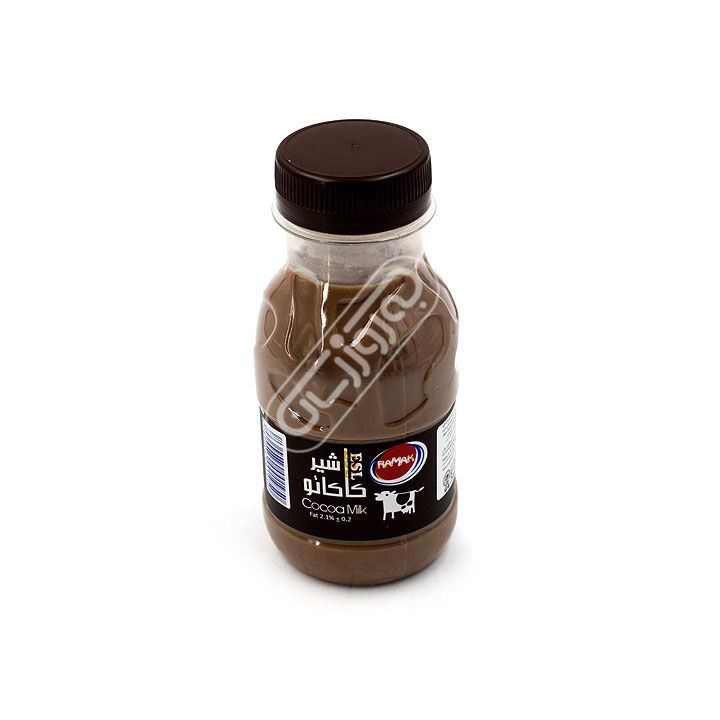 شیر کاکائو نیم چرب رامک بطری 210 سی سی