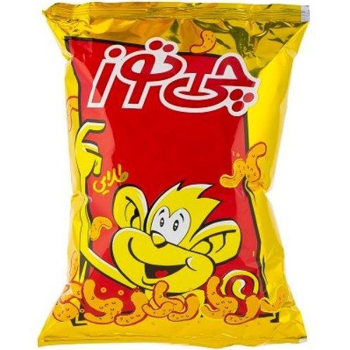 اسنک طلایی چی توز 65 گرمی
