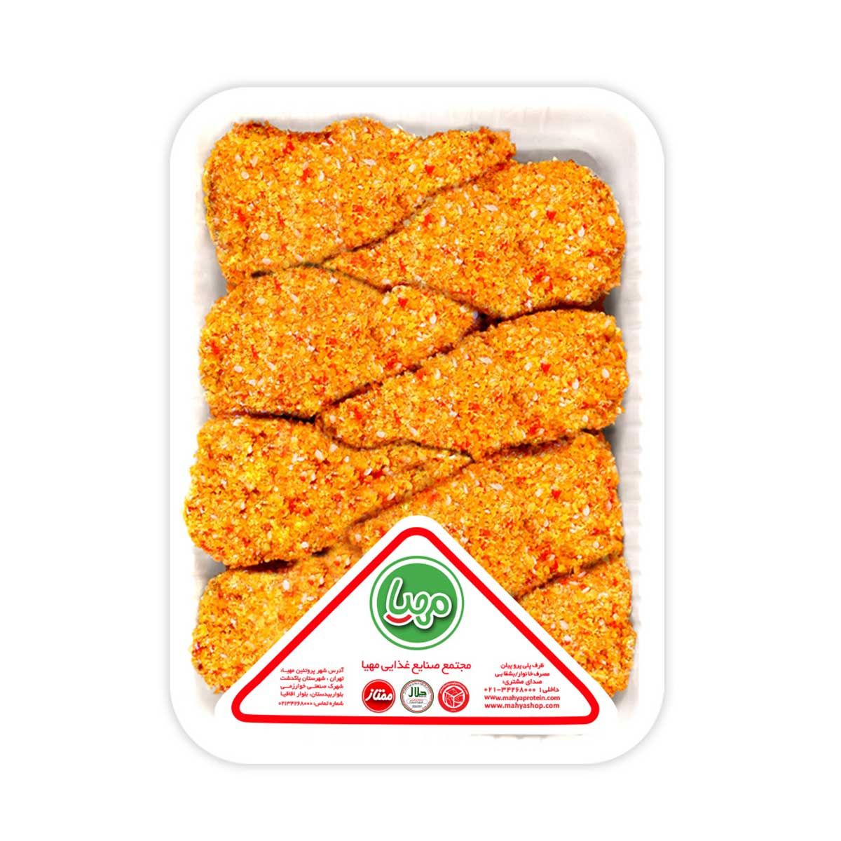 پاچینی مرغ کنجدی تنظیم بازاری مهیا پروتئین 900 گرمی