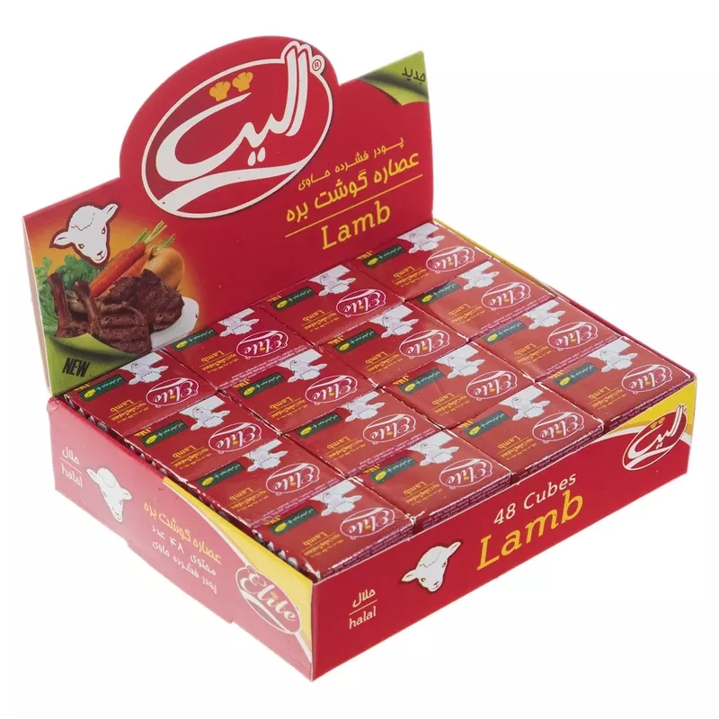 عصاره گوشت بره الیت 48 عددی