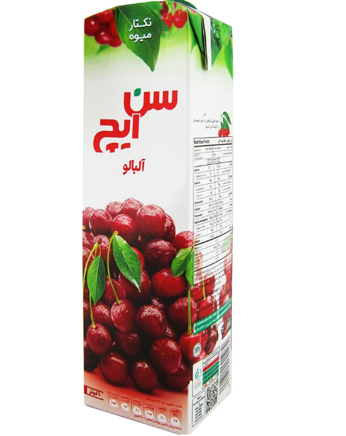آبمیوه آلبالو سن ایچ 1 لیتری