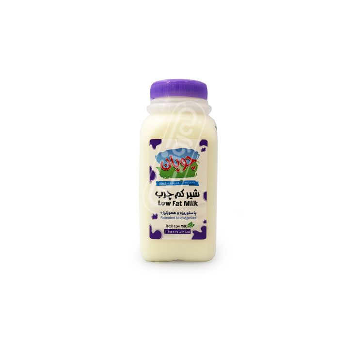 شیر بطری  کم چرب چوپان235 سی سی