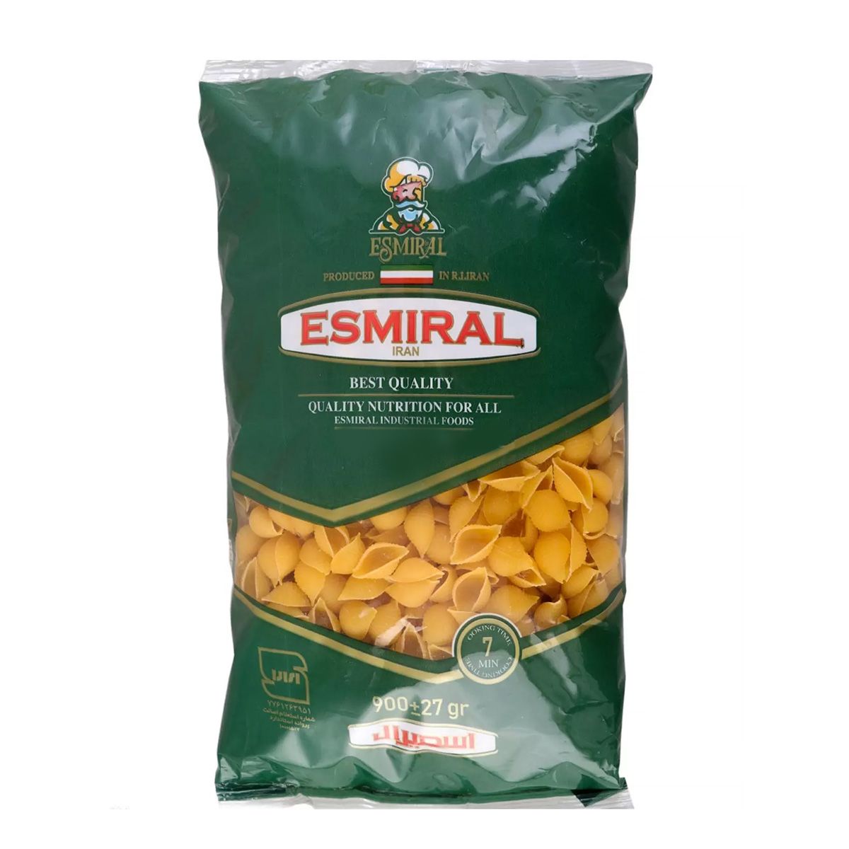 ماکارونی شلز اسمیرال 900 گرمی