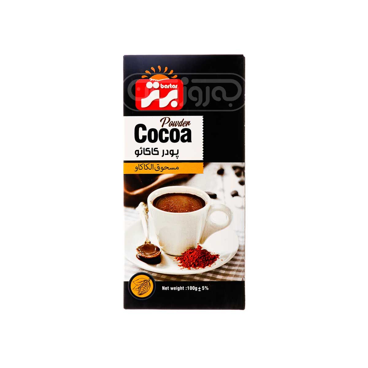 پودر کاکائو برند برتر 100 گرمی
