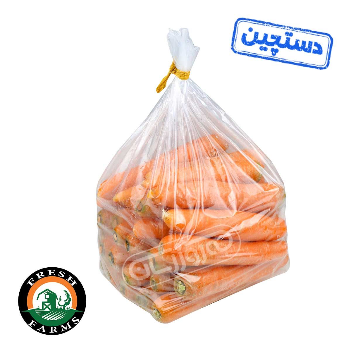 هویج دستچین مزرعه تازه 5 کیلوگرمی
