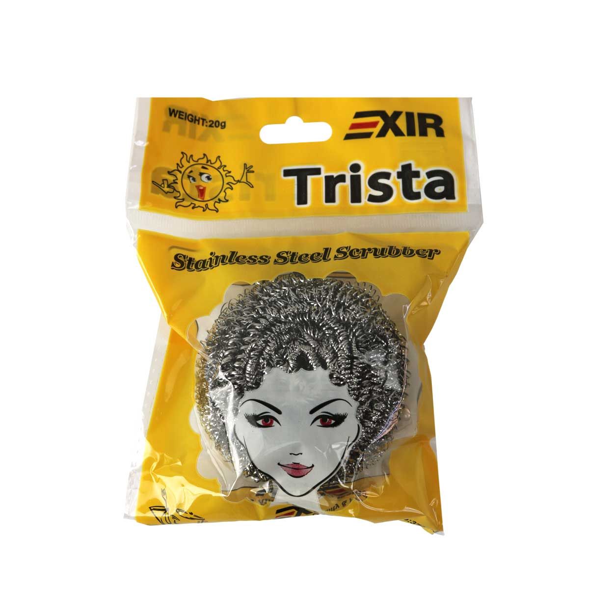 سیم ظرفشویی استیل Trista بسته 1 عددی