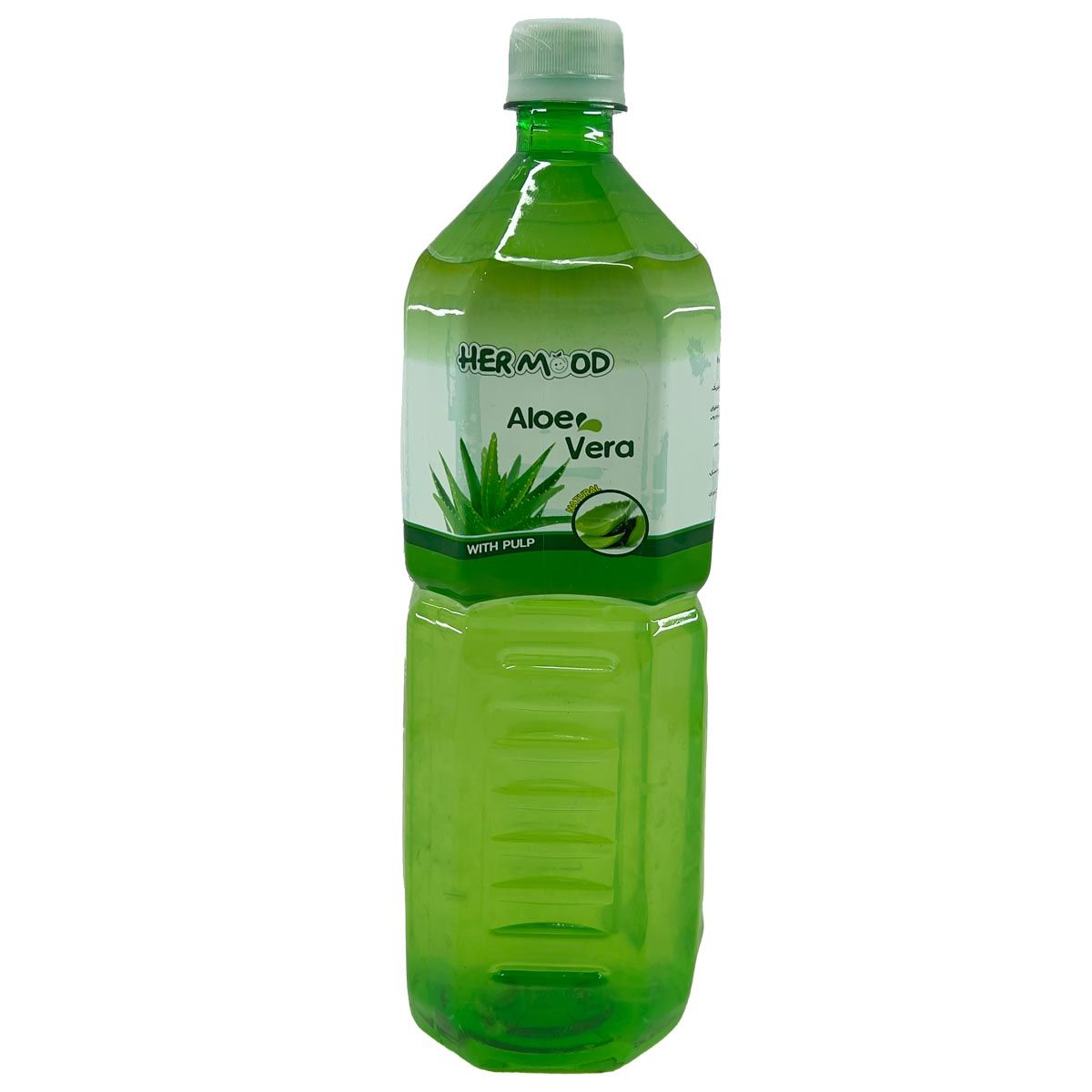 نوشیدنی بدون گاز حاوی تکه های آلوئه ورا هرمود 1.5 لیتری