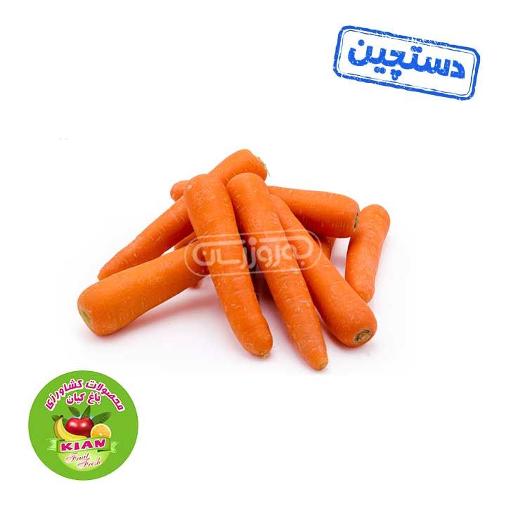هویج دستچین باغ کیان