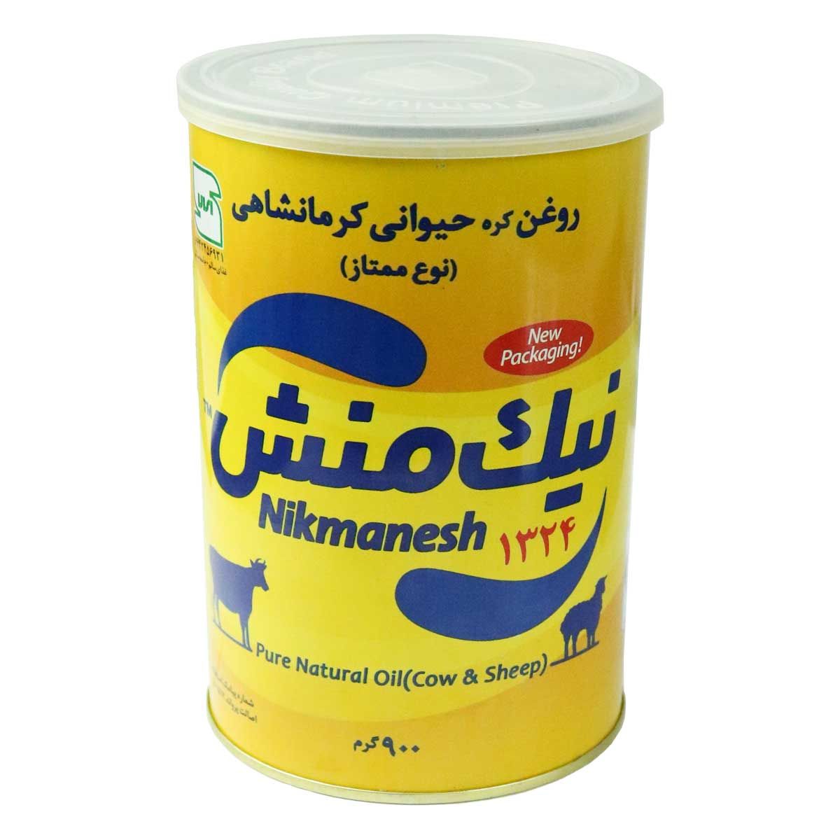 روغن حیوانی ممتاز نیک منش 900 گرمی