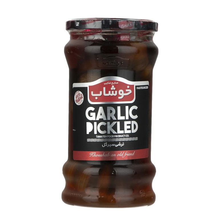 ترشی گل سیر خوشاب 580 گرمی