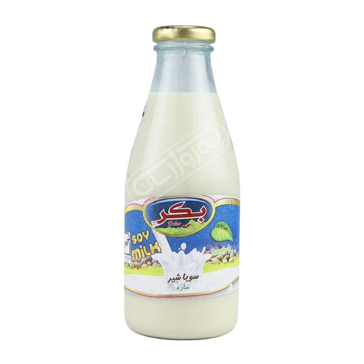 سویا شیر ساده بکر 1 لیتری
