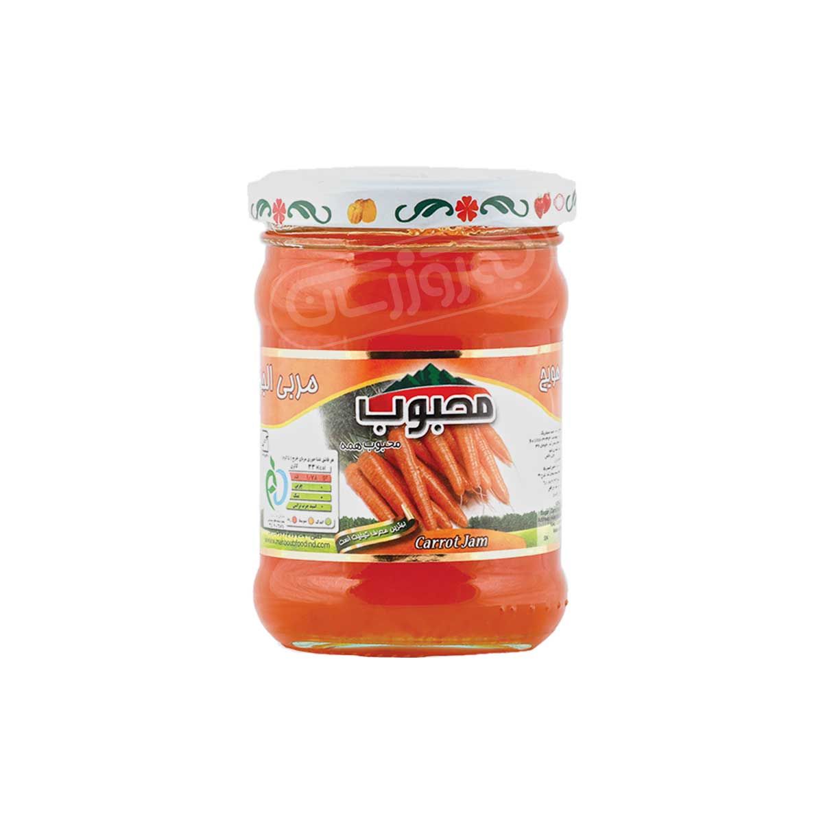 مربا هویج محبوب 280 گرمی