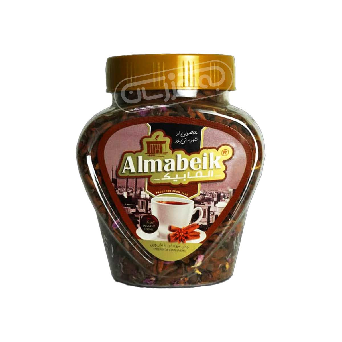چای میوه ای با دارچین آلمابیک 220 گرمی