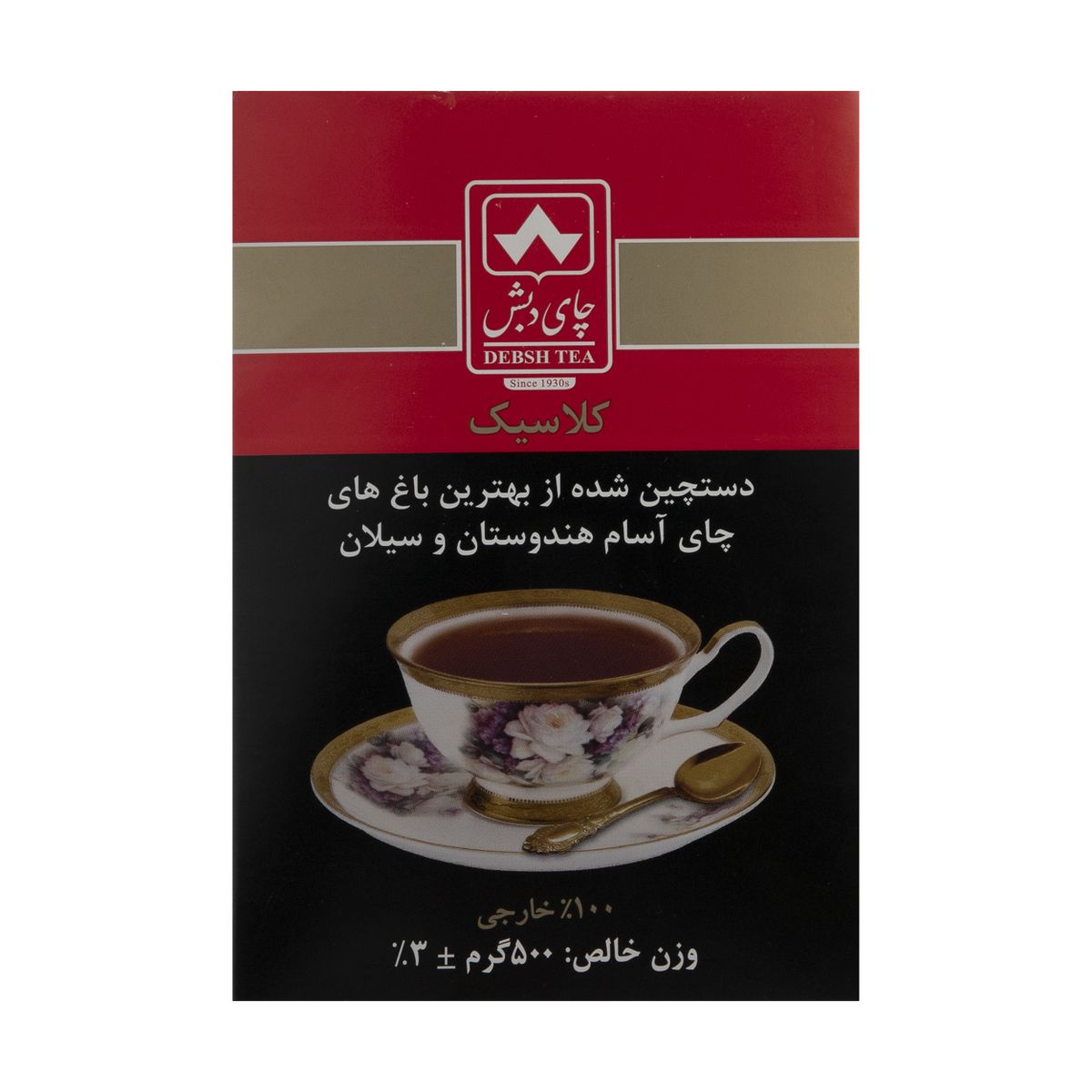 چای سیاه شکسته دبش 540 گرمی