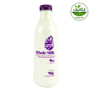 شیر کامل ارگانیک آقای طبیعی 945 سی سی - دارای 4 روز تاریخ مصرف
