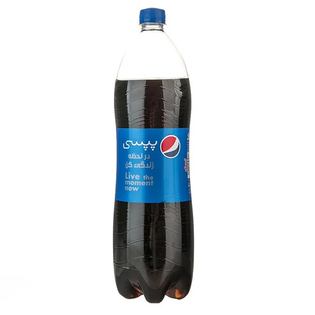 نوشابه با طعم کولا گازدار پپسی 1.5 لیتری