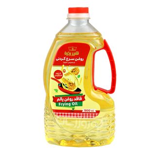 روغن سرخ کردنی کنجد آفتابگردان  شیررضا 1.8 لیتری