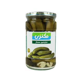 کنسرو خیارشور ممتاز مکنزی 660 گرمی