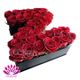 باکس گل رز هلندی طرح Z گل آرای